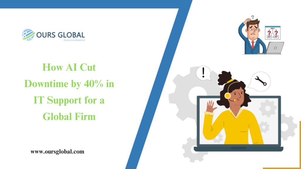 How AI Cut Downtime by 40% in IT Support for a Global Firm