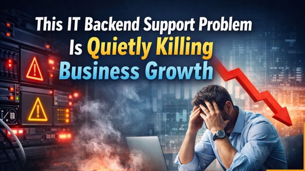 This IT Backend Support Problem Is Quietly Killing Business Growth