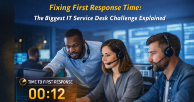 Fixing First Response Time: The Biggest IT Service Desk Challenge Explained