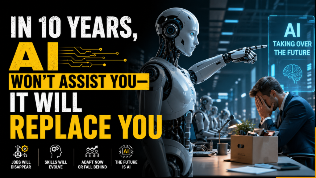 In 10 Years, AI Won’t Assist You—It Will Replace You