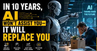 In 10 Years, AI Won’t Assist You—It Will Replace You