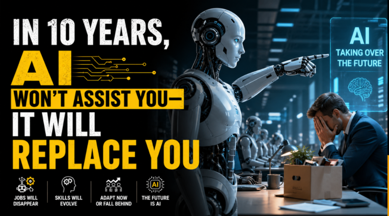 In 10 Years, AI Won’t Assist You—It Will Replace You