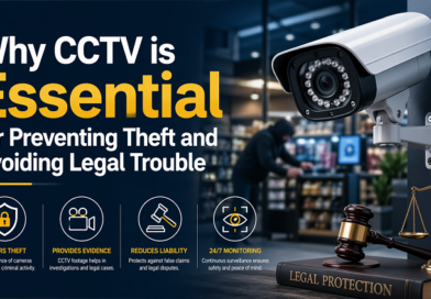 Why CCTV is Essential for Preventing Theft and Avoiding Legal Trouble