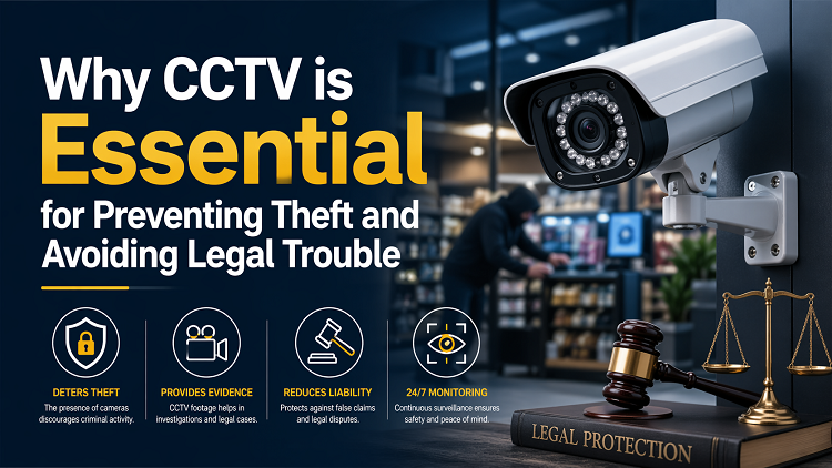 Why CCTV is Essential for Preventing Theft and Avoiding Legal Trouble