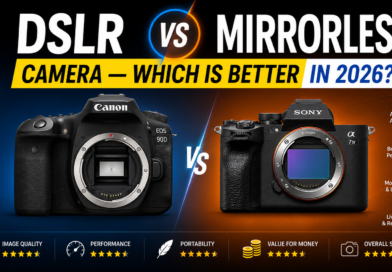 DSLR vs Mirrorless Camera — Which is Better in 2026