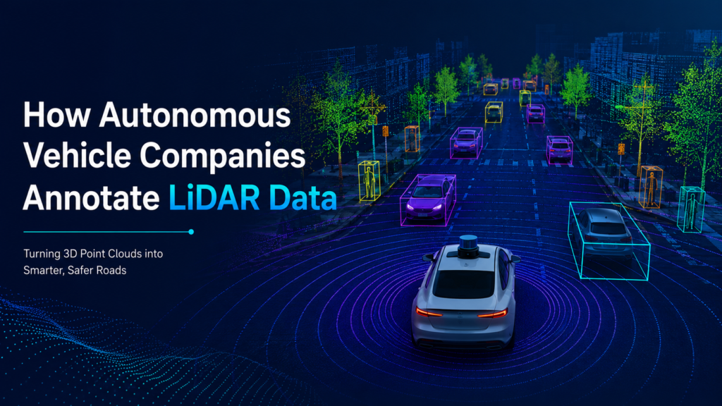 How Autonomous Vehicle Companies Annotate LiDAR Data