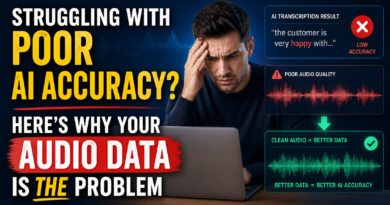 Struggling with Poor AI Accuracy? Here’s Why Your Audio Data Is the Problem