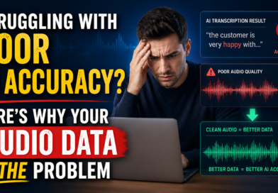 Struggling with Poor AI Accuracy? Here’s Why Your Audio Data Is the Problem