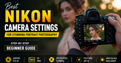 Best Nikon Camera Settings for Stunning Portrait Photography – Step-by-Step Beginner Guide