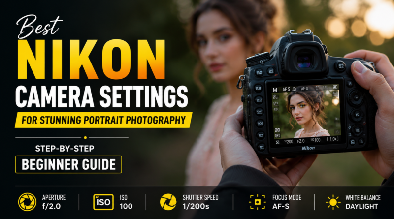Best Nikon Camera Settings for Stunning Portrait Photography – Step-by-Step Beginner Guide