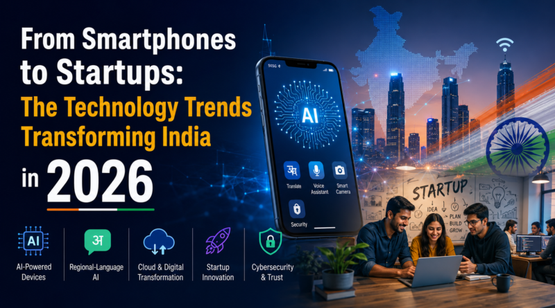 From Smartphones to Startups The Technology Trends Transforming India in 2026