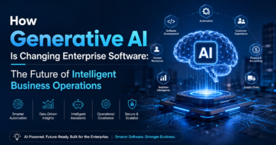 How Generative AI Is Changing Enterprise Software The Future of Intelligent Business Operations