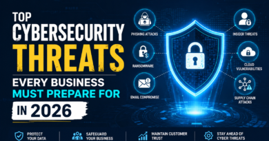 Top Cybersecurity Threats Every Business Must Prepare for in 2026