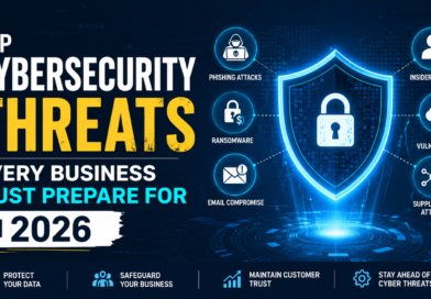 Top Cybersecurity Threats Every Business Must Prepare for in 2026