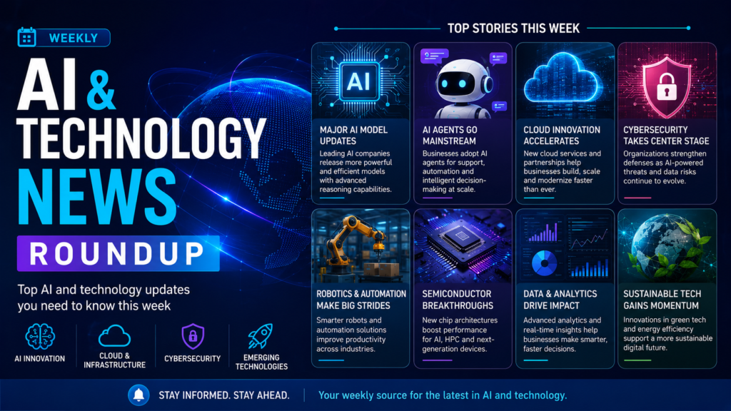 Weekly AI & Technology News Roundup