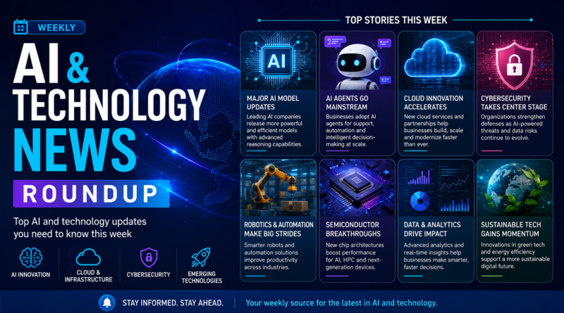 Weekly AI & Technology News Roundup