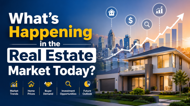 What's Happening in the Real Estate Market Today?