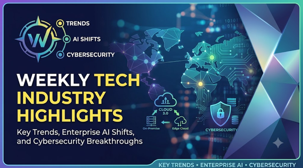 Weekly Tech Industry Highlights: Key Trends, Enterprise AI Shifts, and Cybersecurity Breakthroughs