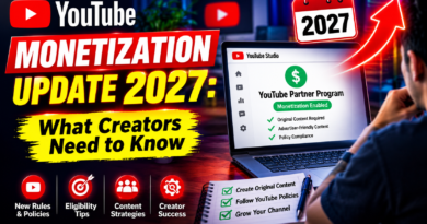 YouTube Monetization Update 2027: New YPP Rules