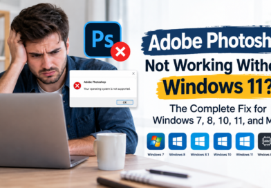 Adobe Photoshop Not Working Without Windows 11? The Complete Fix for Windows 7, 8, 10, 11, and Mac