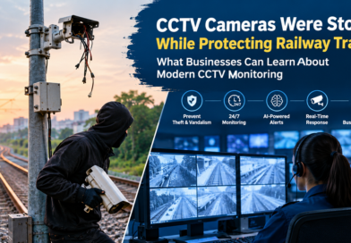 CCTV Cameras Were Stolen While Protecting Railway Tracks: What Businesses Can Learn About Modern CCTV Monitoring