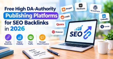 Free High DA-Authority Publishing Platforms for SEO Backlinks in 2026