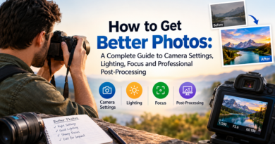 How to Get Better Photos: A Complete Guide to Camera Settings, Lighting, Focus and Professional Post-Processing