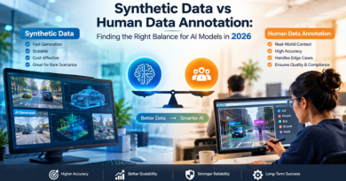 Synthetic Data vs Human Data Annotation | AI Guide 2026