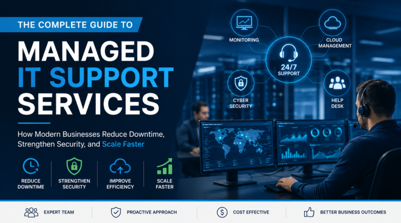 The Complete Guide to Managed IT Support Services: How Modern Businesses Reduce Downtime, Strengthen Security, and Scale Faster