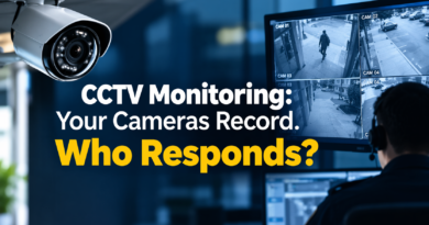 CCTV Monitoring: Your Cameras Record. Who Responds?