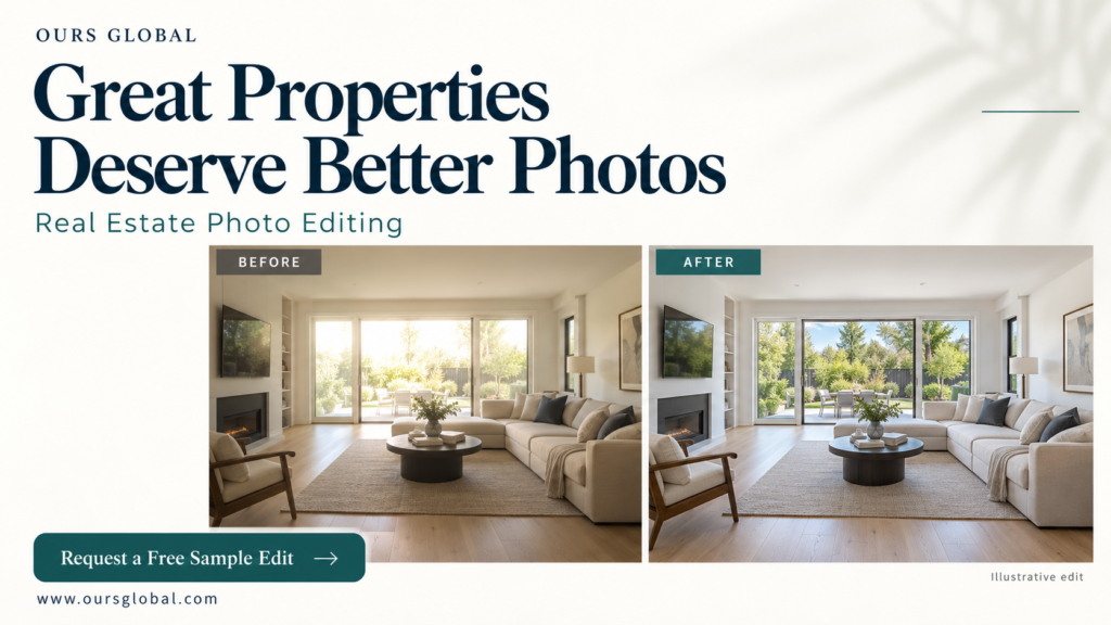 Real Estate Photo Editing for Better Property Listings