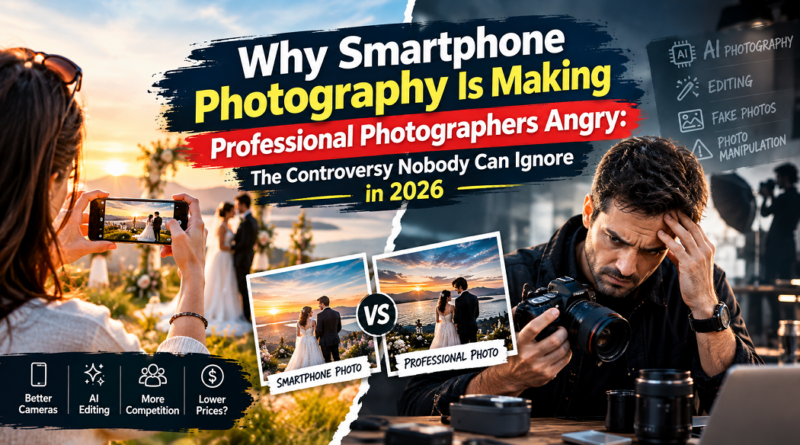 Why Smartphone Photography Is Making Professional Photographers Angry: The Controversy Nobody Can Ignore in 2026